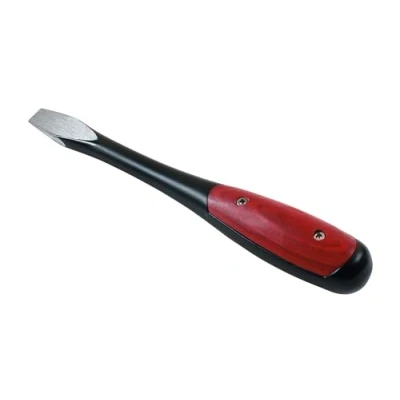 Image of Gunson 77147 Classic Wooden Handle Screwdriver Flat 10mm x 250mm