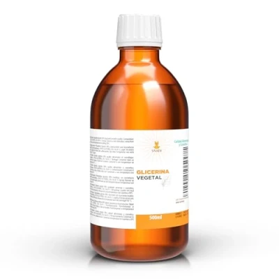 Image of 500 ml Oral and cosmetic glycerine (USP), Purity +98% (Vegetal glycerine). Edible glycerine, cosmetic, skin, hair. Natural glycerine.