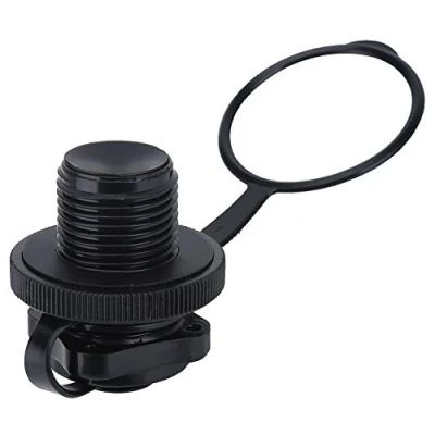 Image of 2pcs Air Plugs Inflatable Boat Spiral One way Inflation Valve for Rubber Dinghy Raft Pool Airbeds
