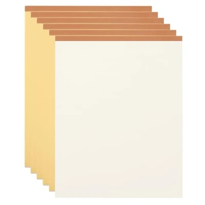 Image of M&amp;G 7x10 Note Pads, 6 Pack B5 Legal Pads 70 Sheets Notepads Writing Pad College Blank Calculus Memo Paper Tablet for Work Taking Math Drawing