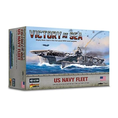 Image of Warlord Games Victory At Sea: US Navy Fleet (742412002)