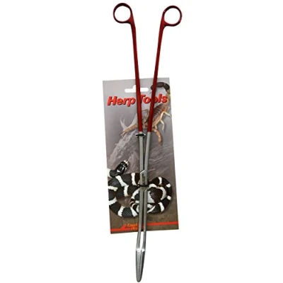 Image of Lucky Reptile ZA 40 Feeding Angular Tongs, cm