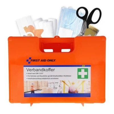 Image of First Aid Only Dressing Case with Handle, Orange, P 10016, 2.13 kg