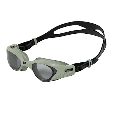 Image of arena The One Mirror Unisex Adult Swim Goggles, Swimming Goggles with Wide Mirrored Lenses, Anti Fog Treatment, UV Protection, Self Adjusting Nose Bridge, Orbit Proof Seals