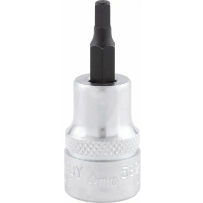 Image of Kennedy 4mm Hex Socket Bit 3/8&quot; Square Drive