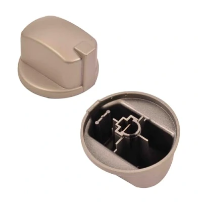 Image of sparefixd Silver Control Knob to Fit Indesit Oven Cooker