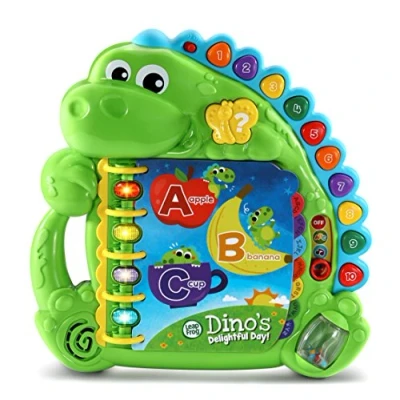 Image of (Green) LeapFrog Dino&#039;s Delightful Day Alphabet Book, Green