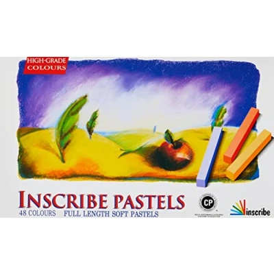 Image of Inscribe Full Sized Pastels Assorted Colours, Pack of 48