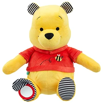 Image of Rainbow Designs Winnie the Pooh Teddy Bear My First Soft Toy Bears for Toddlers and Babies