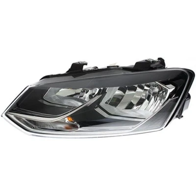 Image of 6C2941005, 6C2941005B Headlights HELLA 1LB 012 034 031 VOLKSWAGEN: Polo V Hatchback