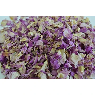 Image of Biodegradable Dried Rose Petals Pastel Pink &amp; Cream 50g (Real Flower Wedding Confetti) Home Fragrance/Crafts