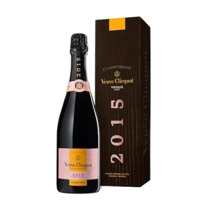 Image of Veuve Cliquot Vintage Rosé Champagne 2015 in Gift Box 75cl 12% ABV