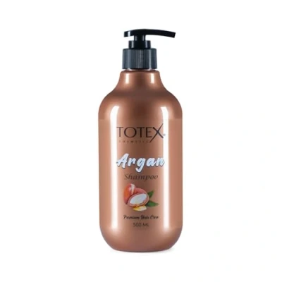 Image of Totex Argan Oil Hair Shampoo Unisex Premium Care For Brittle Damaged &amp; Growth 500ml