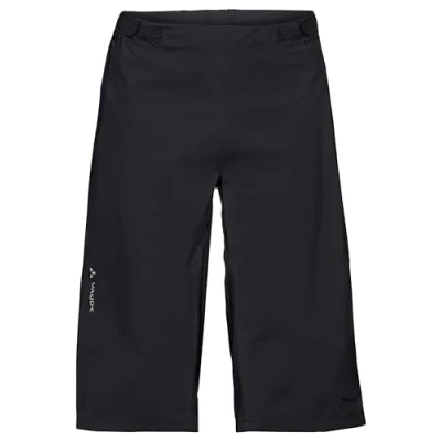 Image of VAUDE Men 409990105300 Moab Rain Pants Black, Medium
