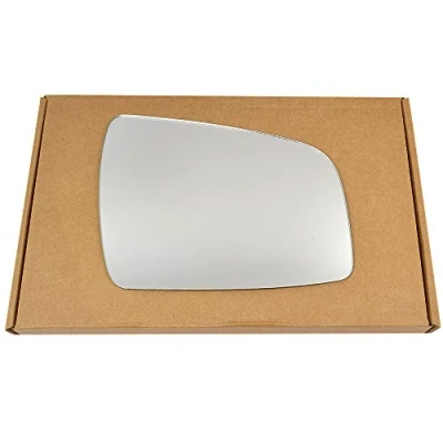Image of Less4spares Wing Mirror Glass Right Compatible with Vauxhall Zafira B 2009 2014 STICK ON Driver Off Side Convex