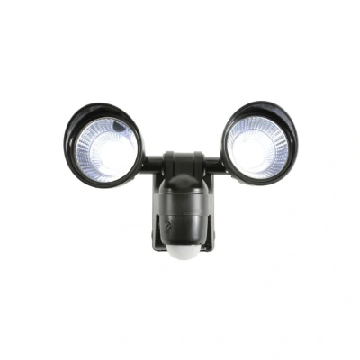 Image of Lyyt Battery Powered Motion Sensor Twin LED Floodlight