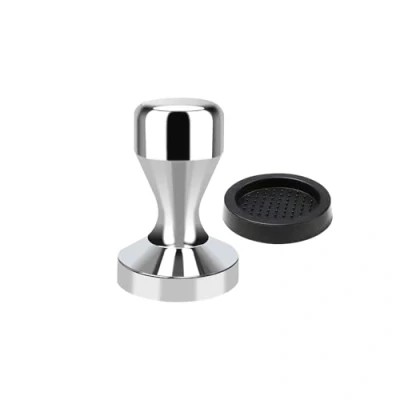 Image of Coffee Tamper, Espresso Press Tamper with Silicone Mat (49mm)