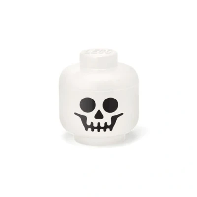 Image of LEGO® Storage Box Head Skeleton Ø16x18.5 cm