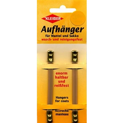 Image of Kleiber Metal Sew on Clothes Hook, Beige