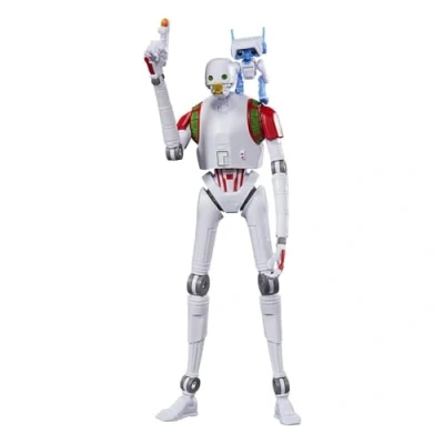 Image of Hasbro STAR WARS KX SECURITY DROID ED NAVIDAD SERIE BLACK Figure