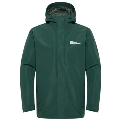 Image of Jack Wolfskin Men&#039;s Eagle Peak 2l JKT M Jacket, Black Olive,