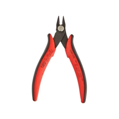 Image of Hakko CHP 170 Micro Soft Wire Cutter, 1.5mm Stand off, Flush Cut, 2.5mm Hardened Carbon Steel Construction, 21 Degree Angled Jaw, 8mm Jaw Length, 16 Gauge Maximum Cutting Capacity by