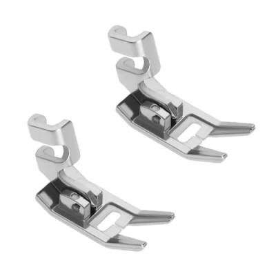 Image of ECSiNG 2pcs Sewing Machine Presser Foot Low Shank Support Adapter 176886 446014 4 446371 000 Compatible with Singer