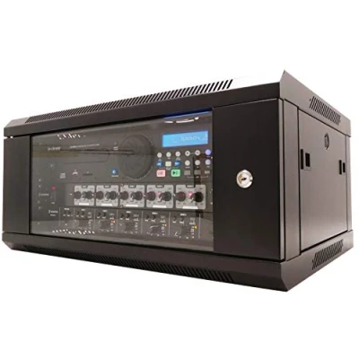 Image of Adastra 19&quot; Rack Cabinet Wall Mountable or Freestanding 12U x 450mm Deep
