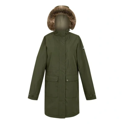Image of Regatta Womens Sabinka II Waterproof Insulated Jacket Dark Khaki 8