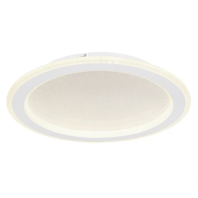 Image of Tini Integrated LED Semi Flush Ceiling Light White Dimmable 2700 6000K Remote Control