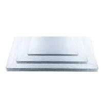 Image of Oblong Cake Board Silver 12inch X 16inch