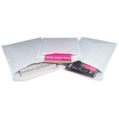 Image of 50 x JL00 B/00 White Padded Bubble Bags Envelopes 115x195mm (EP2)