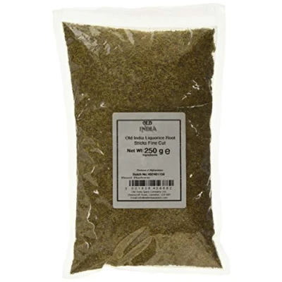 Image of Old India Liquorice Root Sticks Fine Cut 250g