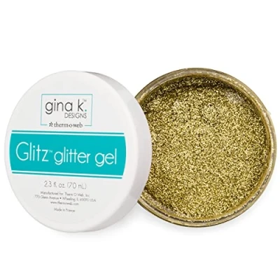 Image of GINA K Designs Glitz Glitter Gold, One Size
