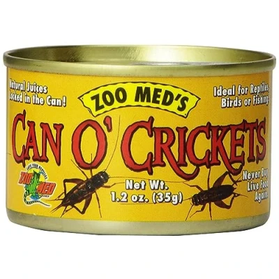 Image of zoomed Can O&#039;Crickets Food, 35 g