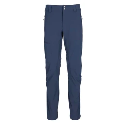 Image of Rab Men&#039;s Incline Trousers Mid Weight Wind Resistant Softshell Pants for Hiking, Trekking, &amp; Climbing Deep Ink 36