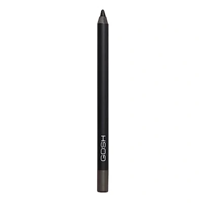 Image of GOSH Eyeliner &quot;Velvet Touch&quot; I Waterproof &amp; Kajal Soft Creamy Eye Pencil Highly Pigmented, Longlasting Transferproof Vitamin E Jojoba Oil Vegan Perfume free Hypnotic Grey