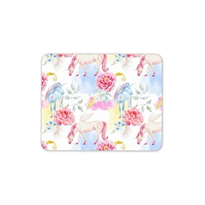Image of Beautiful Unicorn Mouse Mat Pad Daughter Niece Mum Sister Computer #13227