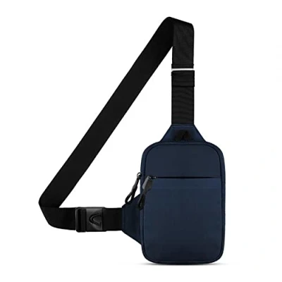 Image of DONGKER Sling Bags,Waterproof Chest Crossbody Bag W/Adjustable Shoulder Strap for Men &amp; Women Hiking Travel Outdoor Sports
