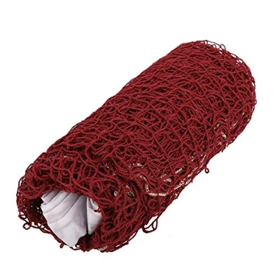 Image of Dilwe Badminton Net, Adjustable Foldable Training Regulation Nets for Outdoor Sports Red
