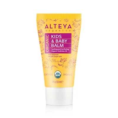 Image of Alteya Organic Kids and Baby Balm 30 ml USDA Certified AWARD WINNING Natural skin Care Treatment Soothing nourishing moisturizer for Dry &amp; Sensitive
