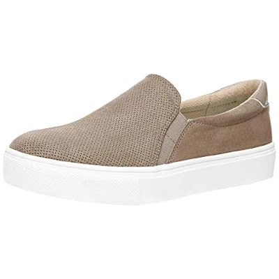 Image of Dr. Scholl&#039;s Shoes Women&#039;s Nova Sneaker, Woodsmoke Microfiber, 5 UK