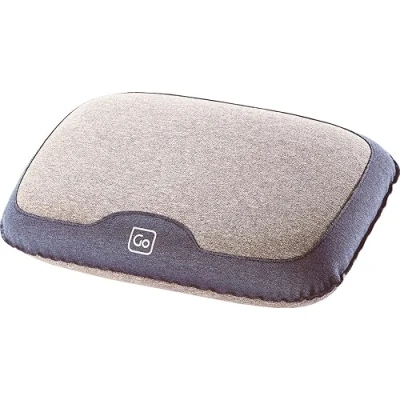 Image of Go Travel Fusion Dual Foam and Air Neck, Head Back Pillow with Carry Pouch (Grey) (Ref 478.101)