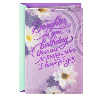 Image of Hallmark Birthday Card for Daughter (So Many Wishes)