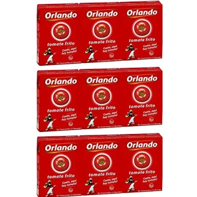 Image of Orlando Tomato Sauce 210 gr. [Pack 9]