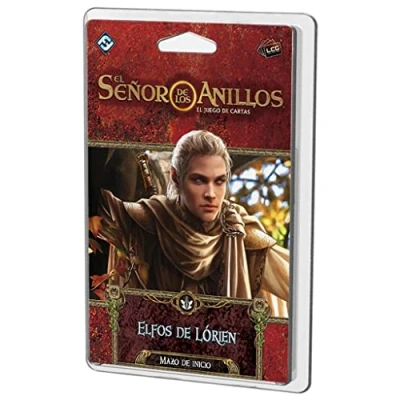 Image of Fantasy Flight Games MEC104ES the Lord of Rings LCG Elves Lorien Home Deck Spanish Card Game