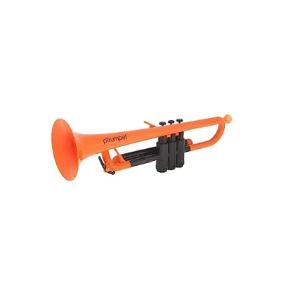 Image of pTrumpet 700632 Trompete mit Tasche und Mundstück orange