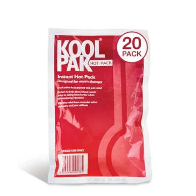 Image of Koolpak Instant Heat/Hot Pack of 20