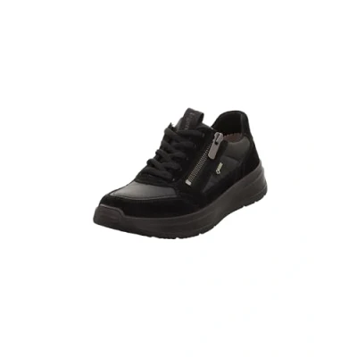 Image of Legero Women&#039;s Sprinter Sneaker, Schwarz (Schwarz) 0200, 3 UK