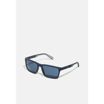 Image of Emporio Armani Sunglasses, Men&#039;s, Size: 57, Matte blue/dark blue